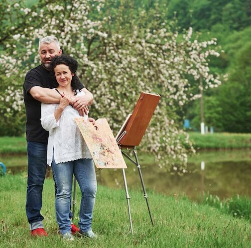 Jak Namalować Pejzaż Wiosenny?