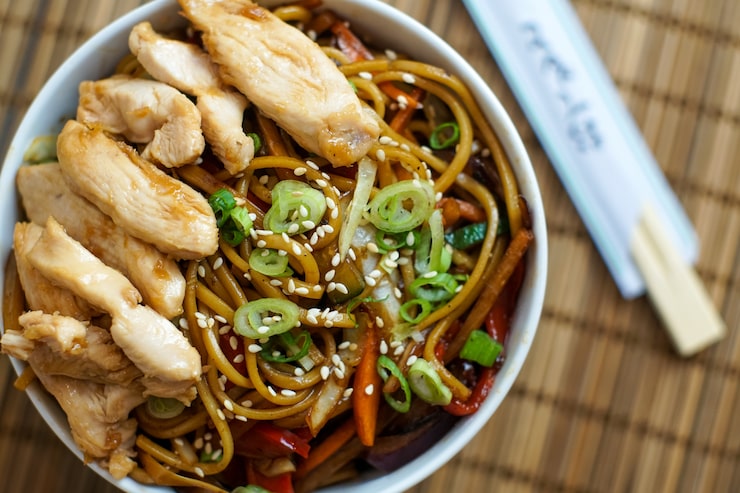 Makaron Sojowy Z Kurczakiem Jak Od Chińczyka