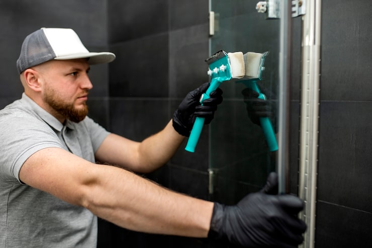 Silikonowanie kabiny prysznicowej od wewnątrz czy od zewnątrz