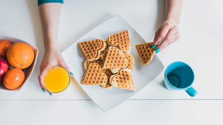 Dlaczego gofry się przyklejają