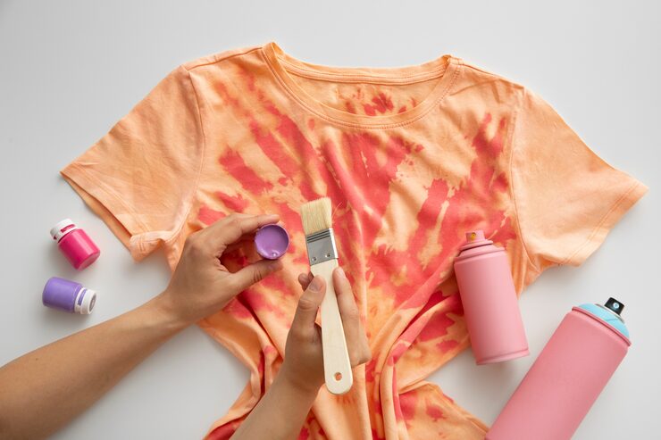 Jak usunąć plamy z potu na kolorowych ubraniach