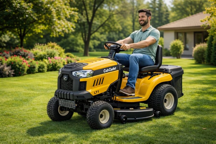 Kosiarka czy traktorek do koszenia? Co sprawdzi się przy działce powyżej 1500 m²?